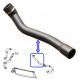 Turbo Intercooler Hose OUTLET JEEP 04891705AB 04891705AC