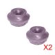 Pair of Lower Support Rings for Rear Shock Absorber Part no 191512333 x2