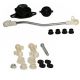 Gear Lever Repair Kit Large 19pcs for VW 191798221A or 191798000