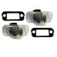 2 x Number Plate Lights for VW 191943021 165943021A License Plate PAIR