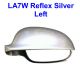 LEFT Mirror Cover VW SEAT SKODA Reflex Silver LA7W 1K0857537