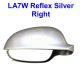 RIGHT Mirror Cover VW SEAT SKODA Reflex Silver LA7W 1K0857538