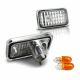 2 x Crystal Clear Chrome Side Repeaters Turn Signal VW JOM 80296