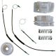 Window Regulator Cables Clips & Pulley Repair Kit FRONT RIGHT
